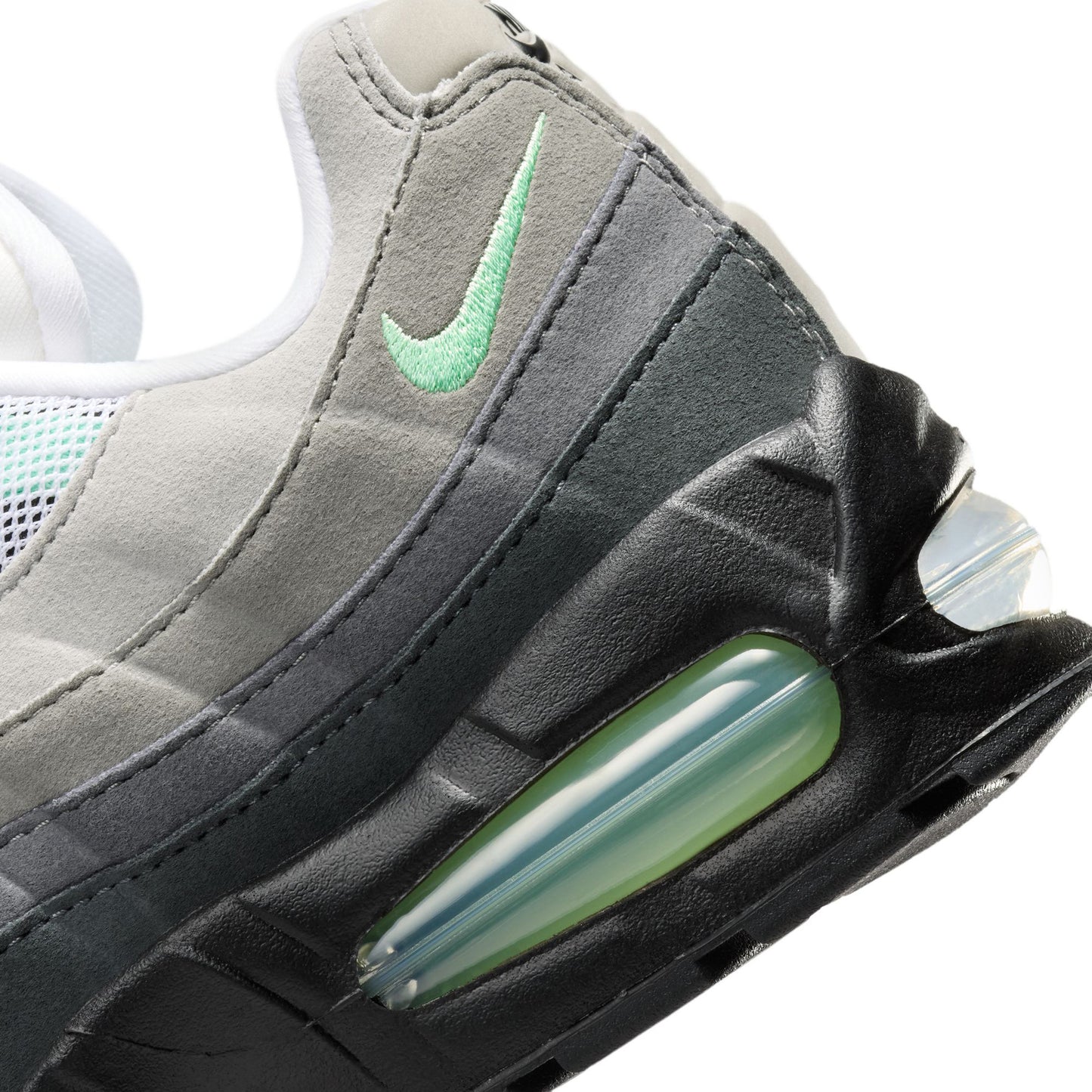 W NIKE AIR MAX 95 BIG BUBBLE / 005:BLACK/FRESH MINT-WHITE