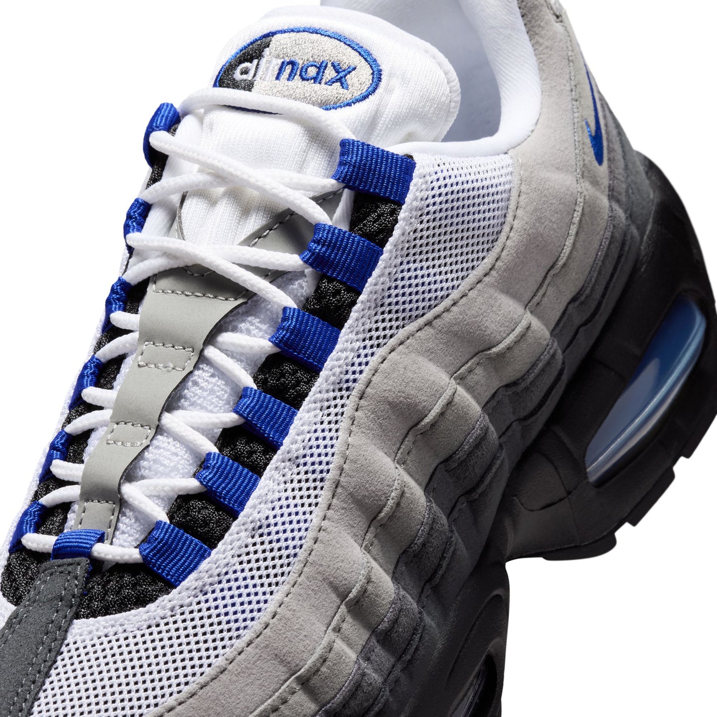 W NIKE AIR MAX 95 BIG BUBBLE / 006:BLACK/OLD ROYAL-WHITE