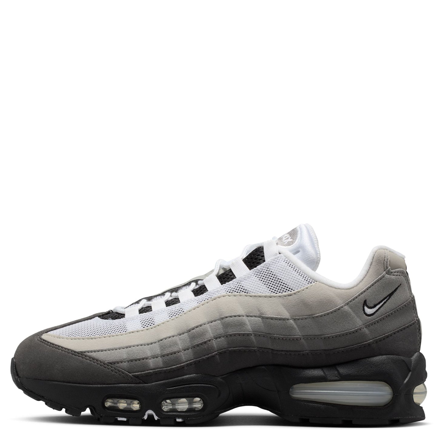 NIKE AIR MAX 95 BIG BUBBLE / 007:BLACK/WHITE-MEDIUM ASH