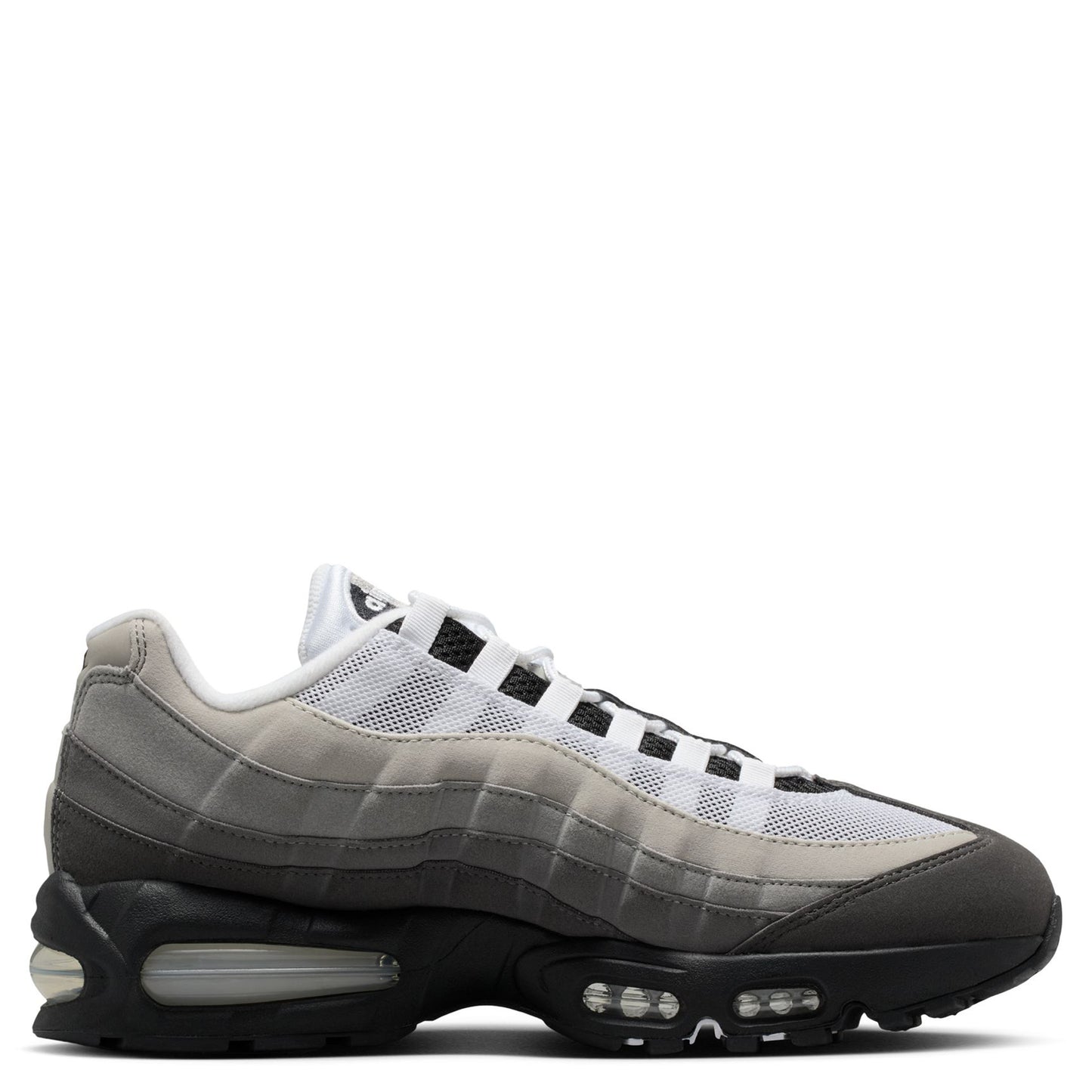 NIKE AIR MAX 95 BIG BUBBLE / 007:BLACK/WHITE-MEDIUM ASH