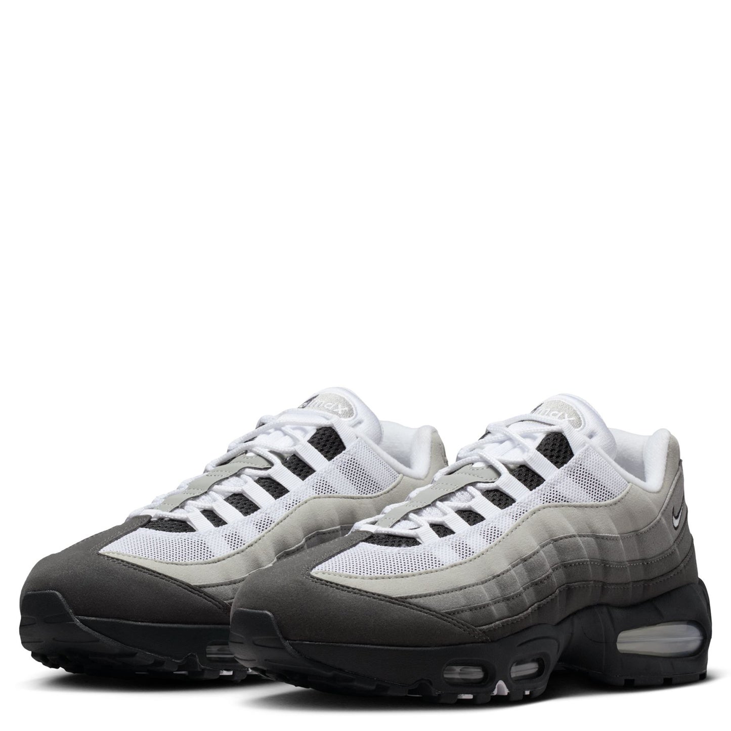 NIKE AIR MAX 95 BIG BUBBLE / 007:BLACK/WHITE-MEDIUM ASH