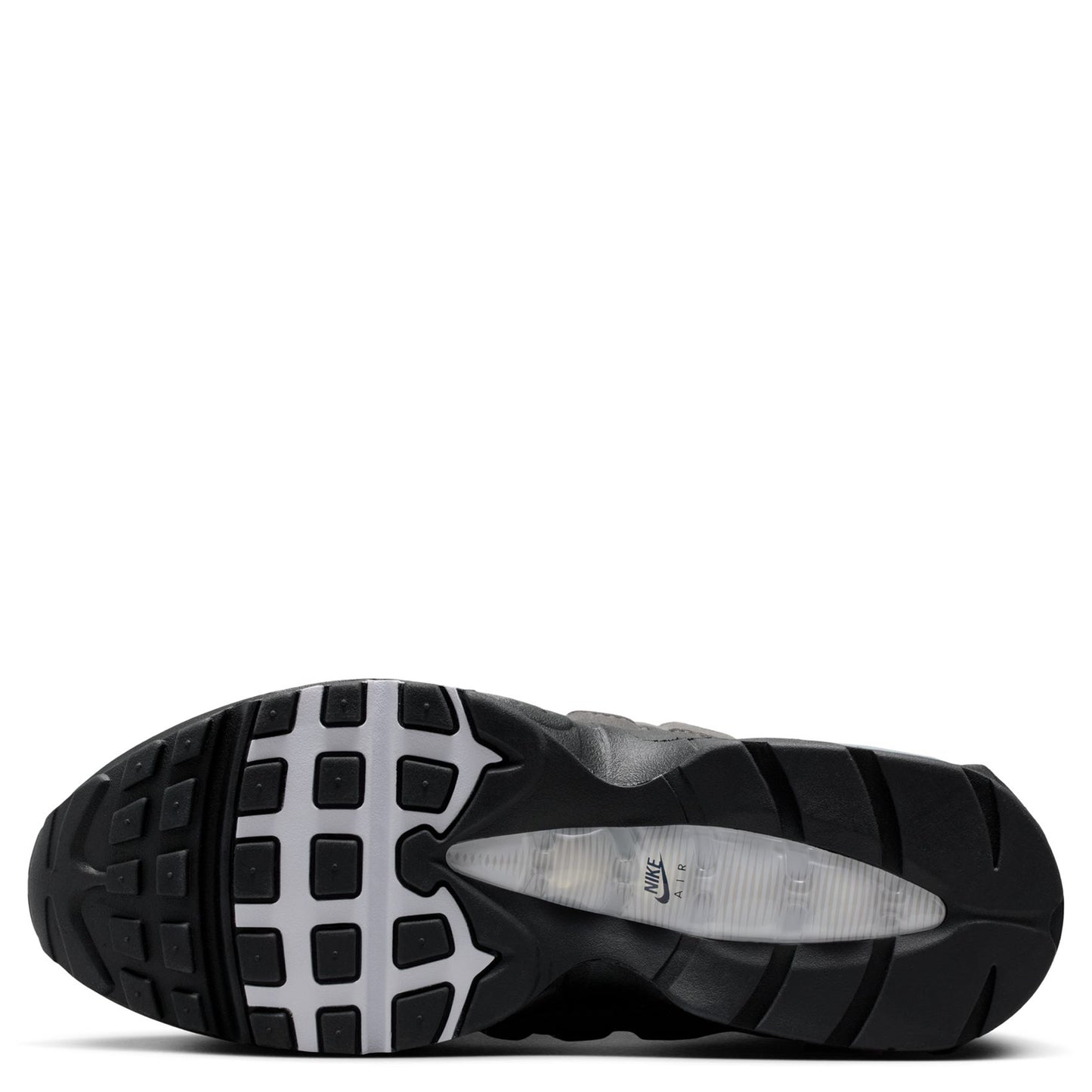 NIKE AIR MAX 95 BIG BUBBLE / 007:BLACK/WHITE-MEDIUM ASH
