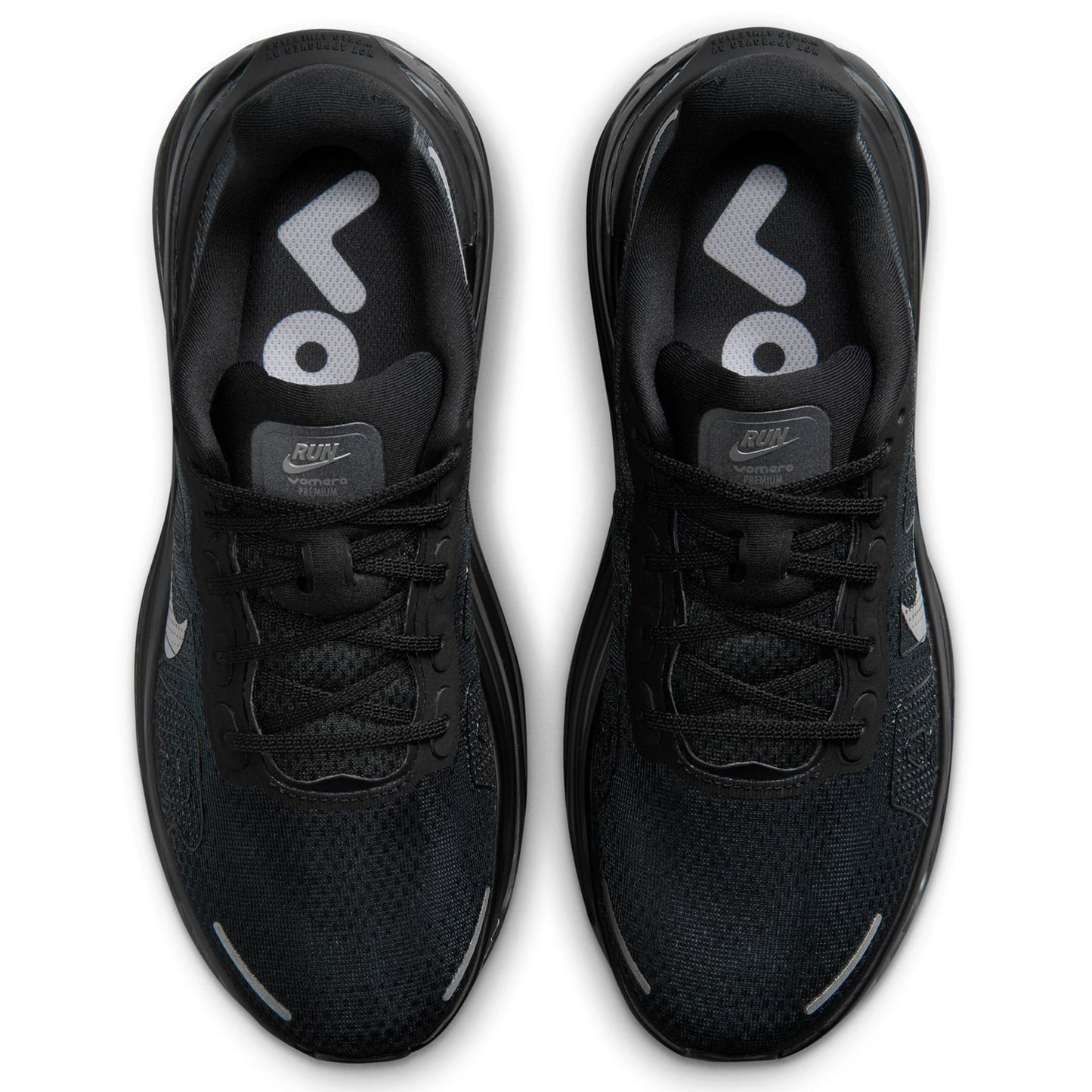 W NIKE VOMERO PREMIUM / 005:BLACK/METALLIC SILVER-OFF NOIR