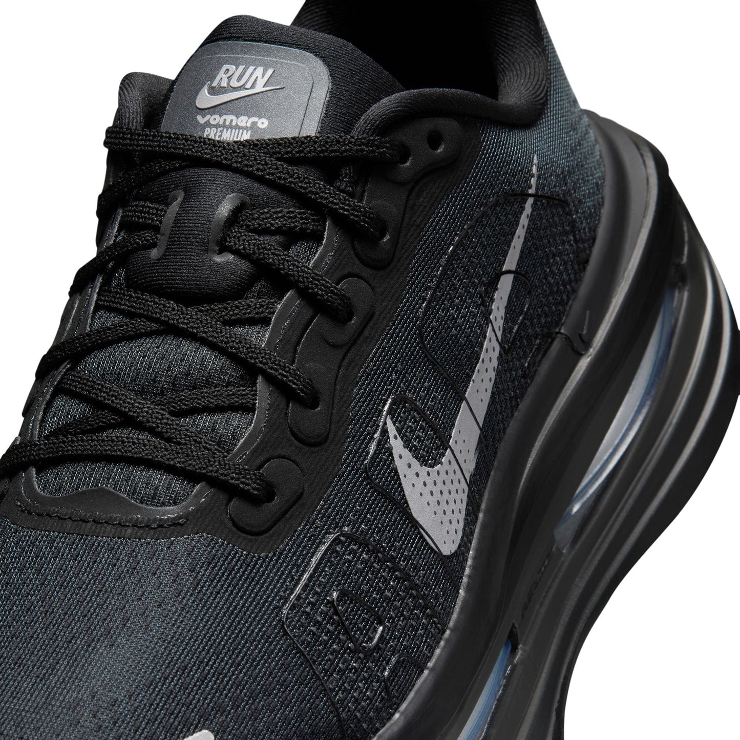 W NIKE VOMERO PREMIUM / 005:BLACK/METALLIC SILVER-OFF NOIR