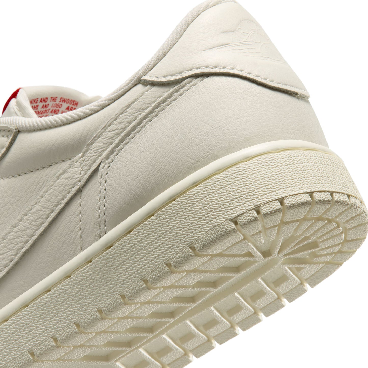 AIR JORDAN 1 RETRO LOW OG / 100:SAIL/SAIL-UNIVERSITY RED