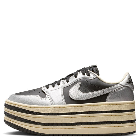 WMNS AIR JORDAN 1 TRIPLE STACK / 001:METALLIC SILVER/BLACK-MUSLIN