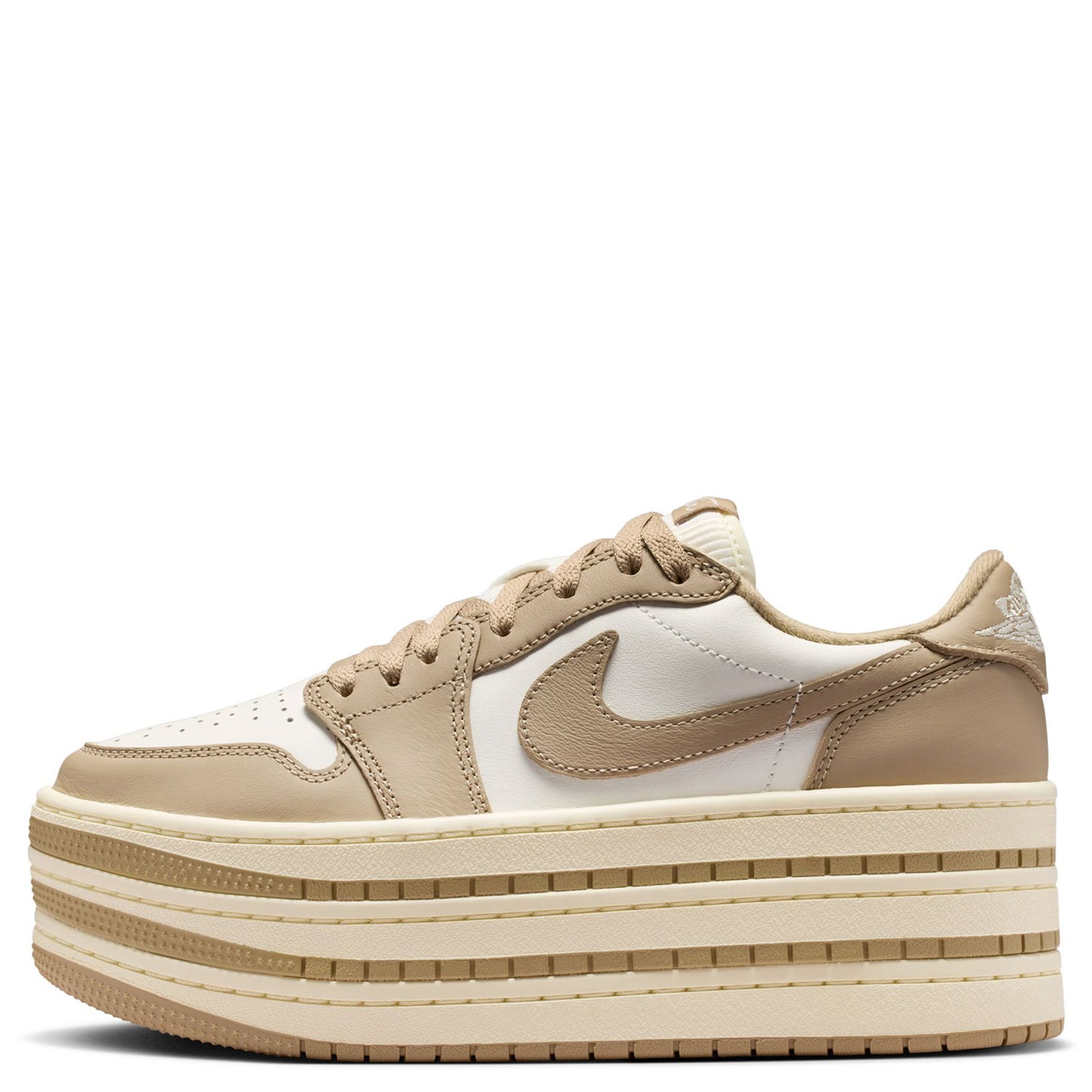 WMNS AIR JORDAN 1 TRIPLE STACK / 200:KHAKI/KHAKI-SAIL-COCONUT MILK
