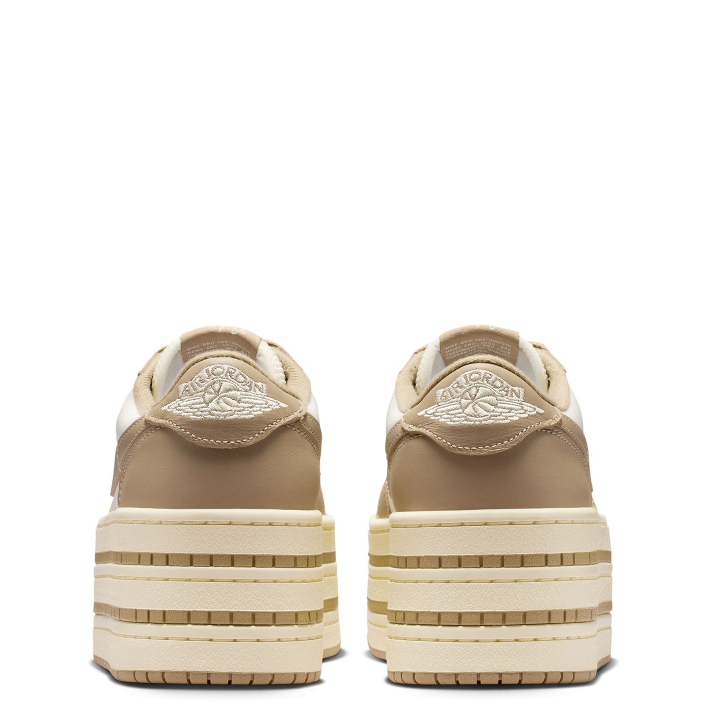 WMNS AIR JORDAN 1 TRIPLE STACK / 200:KHAKI/KHAKI-SAIL-COCONUT MILK