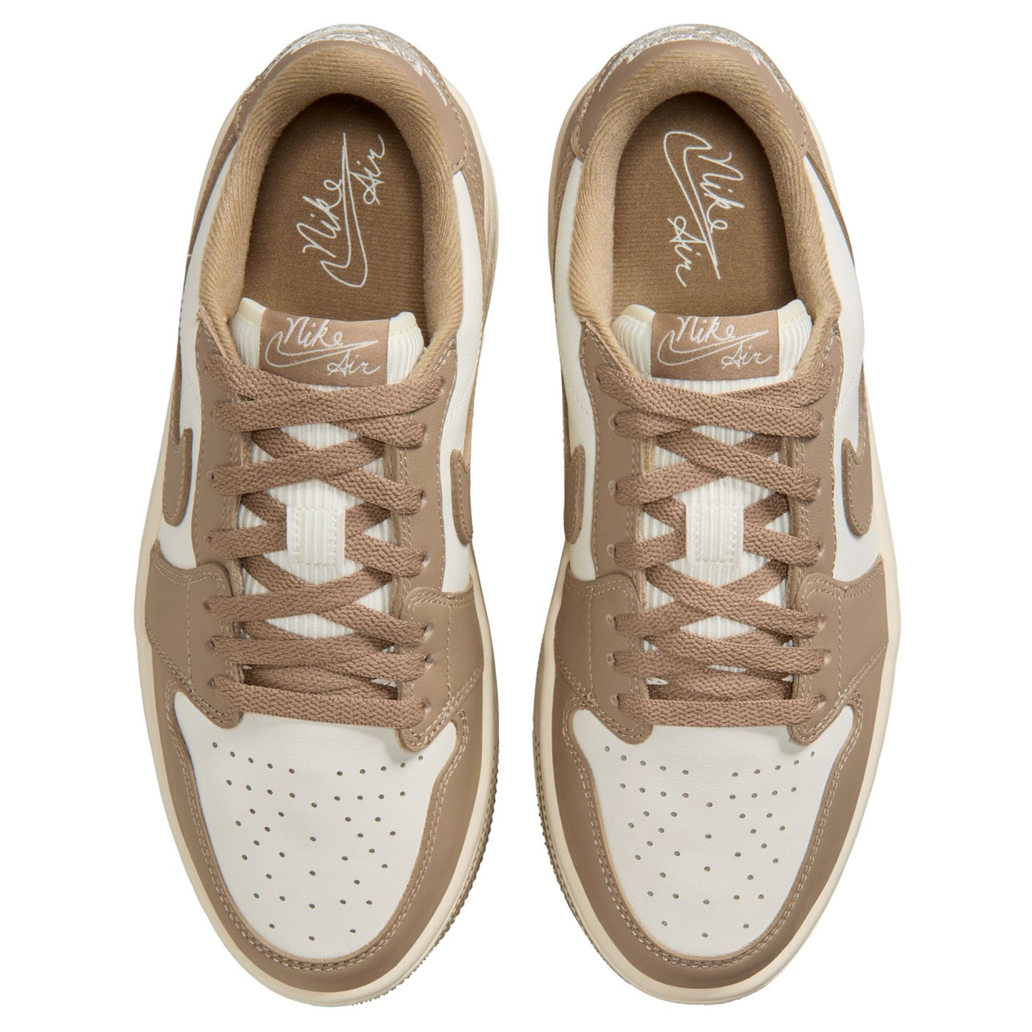WMNS AIR JORDAN 1 TRIPLE STACK / 200:KHAKI/KHAKI-SAIL-COCONUT MILK