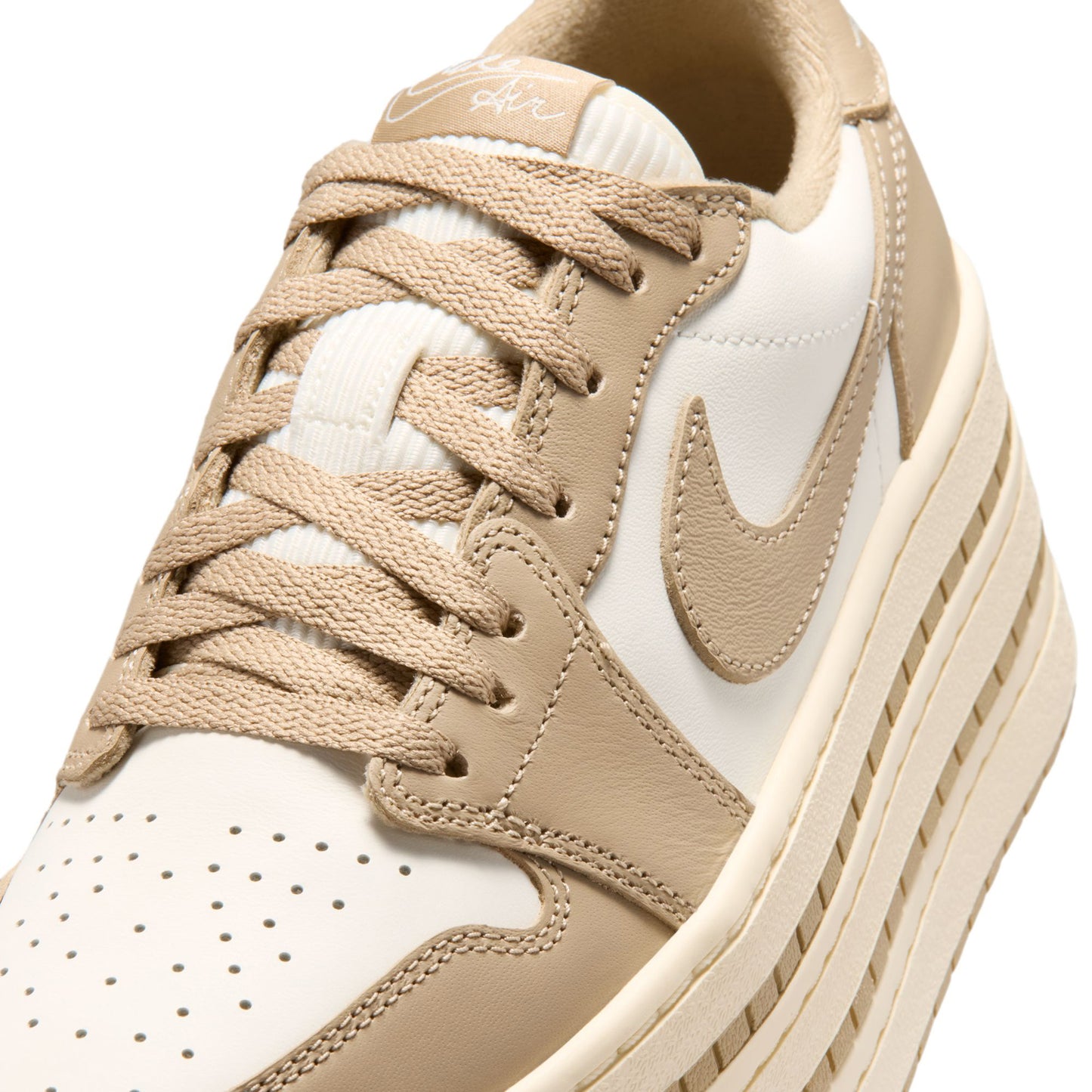 WMNS AIR JORDAN 1 TRIPLE STACK / 200:KHAKI/KHAKI-SAIL-COCONUT MILK