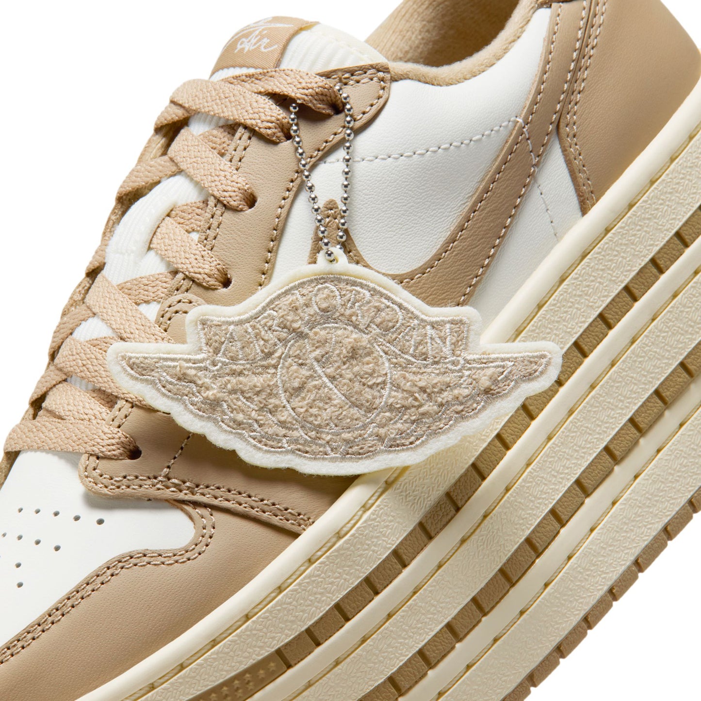 WMNS AIR JORDAN 1 TRIPLE STACK / 200:KHAKI/KHAKI-SAIL-COCONUT MILK