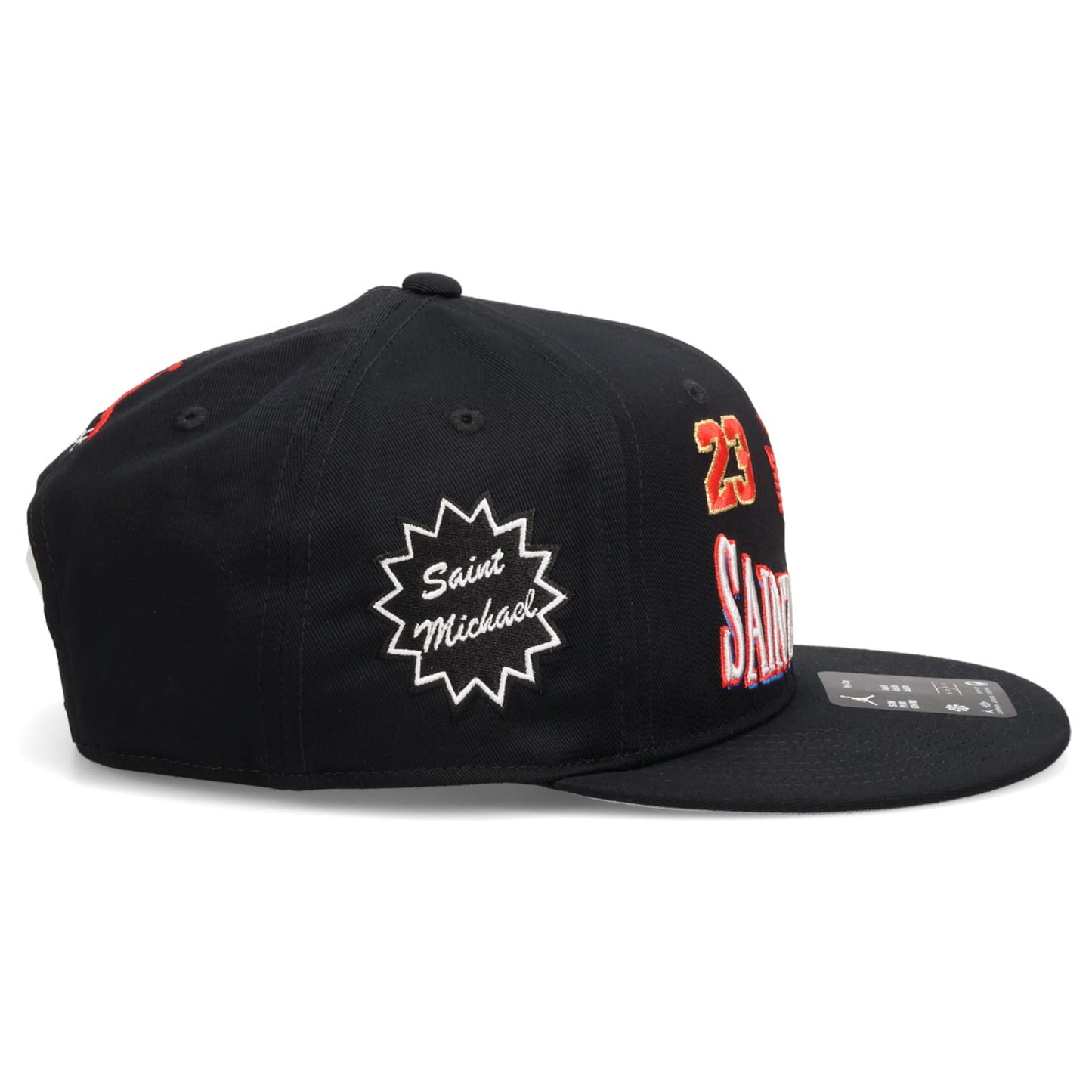 JORDAN PRO S FB STM CAP / 010:BLACK/(CHALLENGE RED)