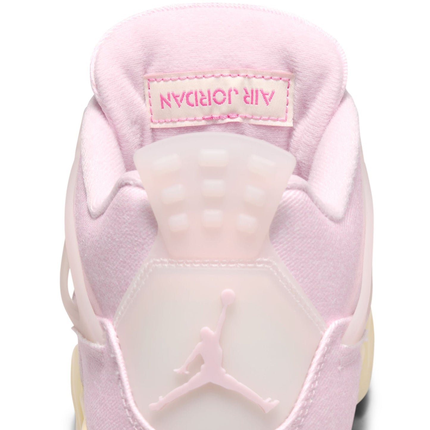 WMNS AIR JORDAN 4 RETRO TEX / 600:PEARL PINK/ICED CARMINE