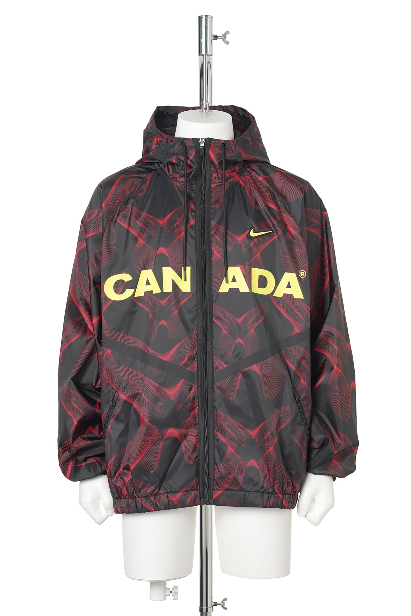 Canada x NOCTA NIKE CAX DRI-FIT KMD X2 ANT JACKET / 010:BLACK/UNIVERSITY RED/SONIC YELLOW