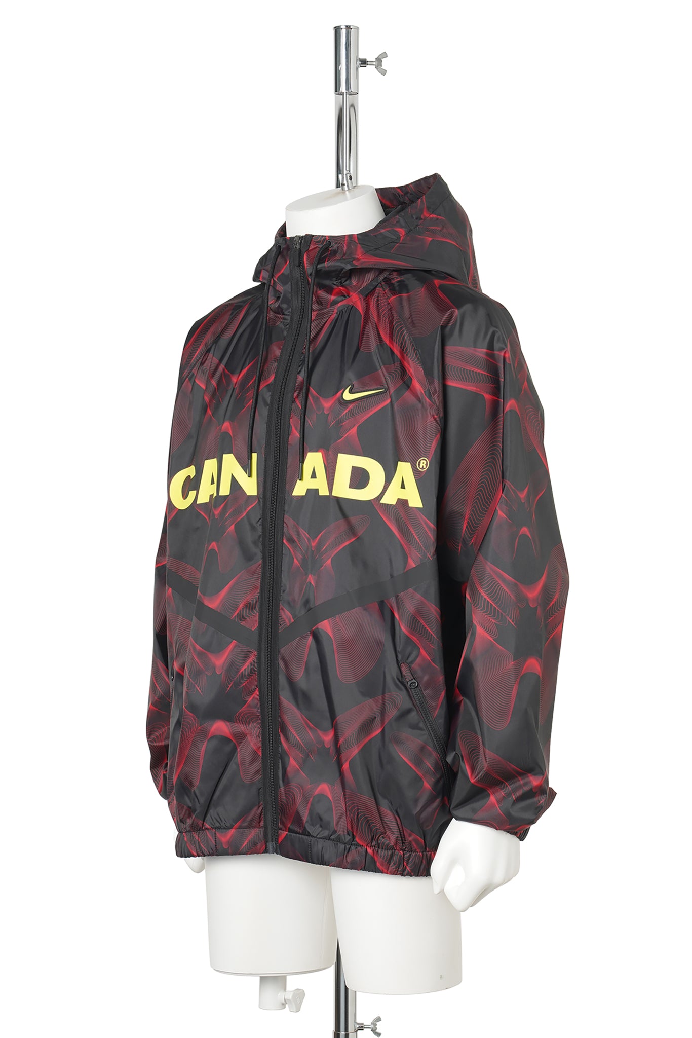 Canada x NOCTA NIKE CAX DRI-FIT KMD X2 ANT JACKET / 010:BLACK/UNIVERSITY RED/SONIC YELLOW