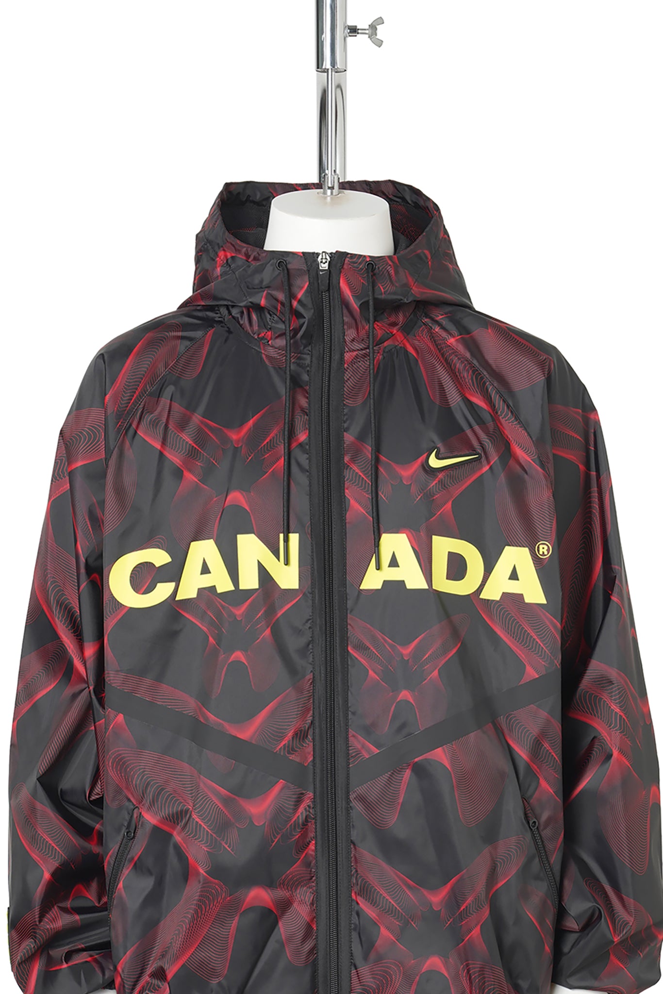 Canada x NOCTA NIKE CAX DRI-FIT KMD X2 ANT JACKET / 010:BLACK/UNIVERSITY RED/SONIC YELLOW