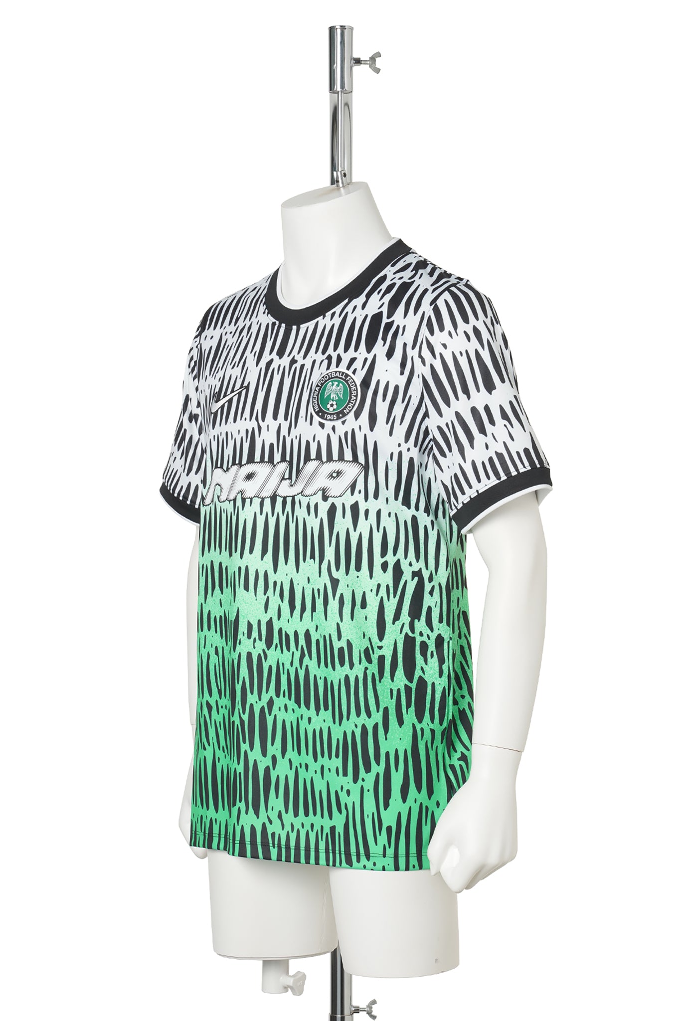 Nigeria x Slawn NIKE NFX DF ACDPR PM S/S TOP / 010:BLACK/WHITE