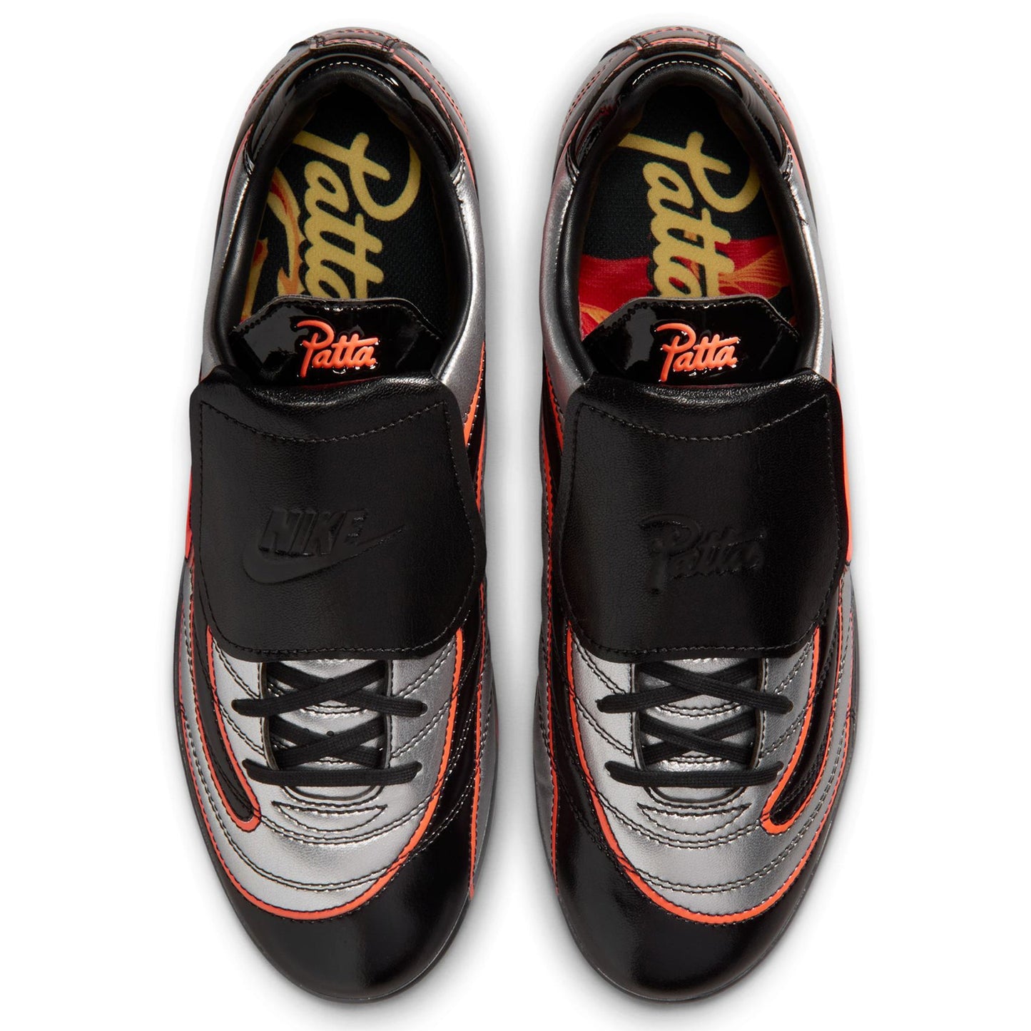 Netherlands x Patta NIKE CRYO SHOT PT / 001:METALLIC SILVER/HYPER CRIMSON