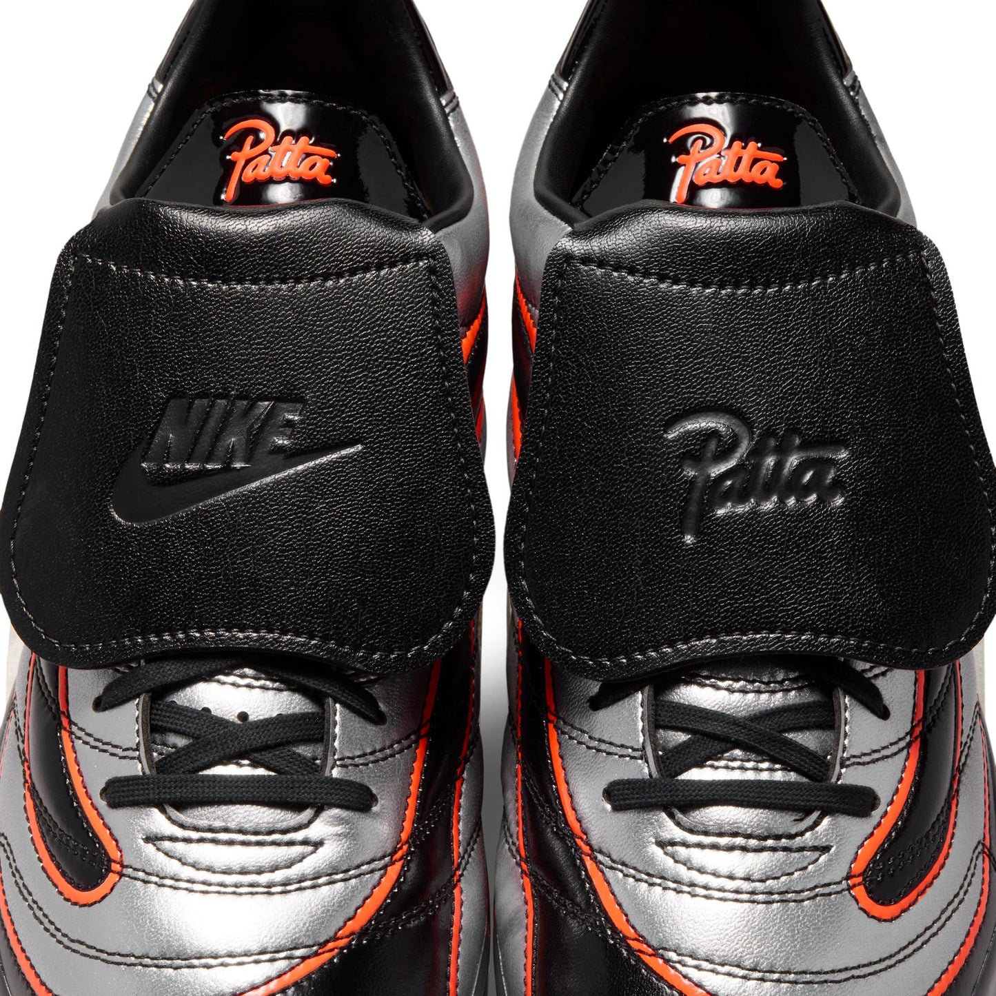 Netherlands x Patta NIKE CRYO SHOT PT / 001:METALLIC SILVER/HYPER CRIMSON