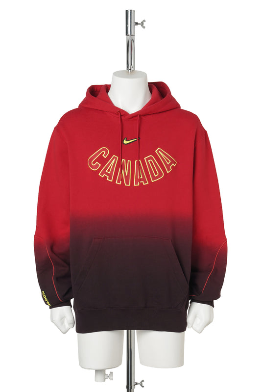 Canada x NOCTA NIKE CAX NRG NOCTA CS L/S HOODIE / 687:GYM RED/BLACK/SONIC YELLOW