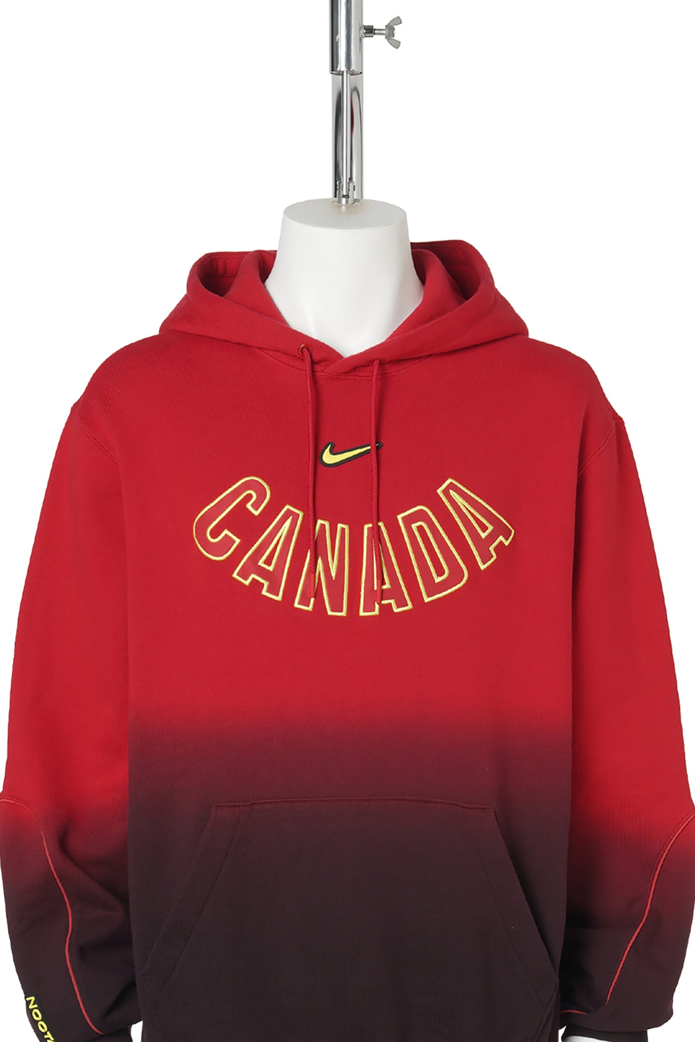 Canada x NOCTA NIKE CAX NRG NOCTA CS L/S HOODIE / 687:GYM RED/BLACK/SONIC YELLOW