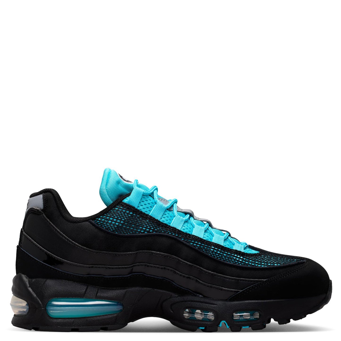 NIKE AIR MAX 95 BB QS / 001:BLACK/CHROME-GAMMA BLUE