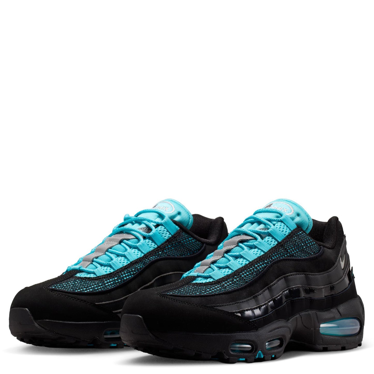 NIKE AIR MAX 95 BB QS / 001:BLACK/CHROME-GAMMA BLUE