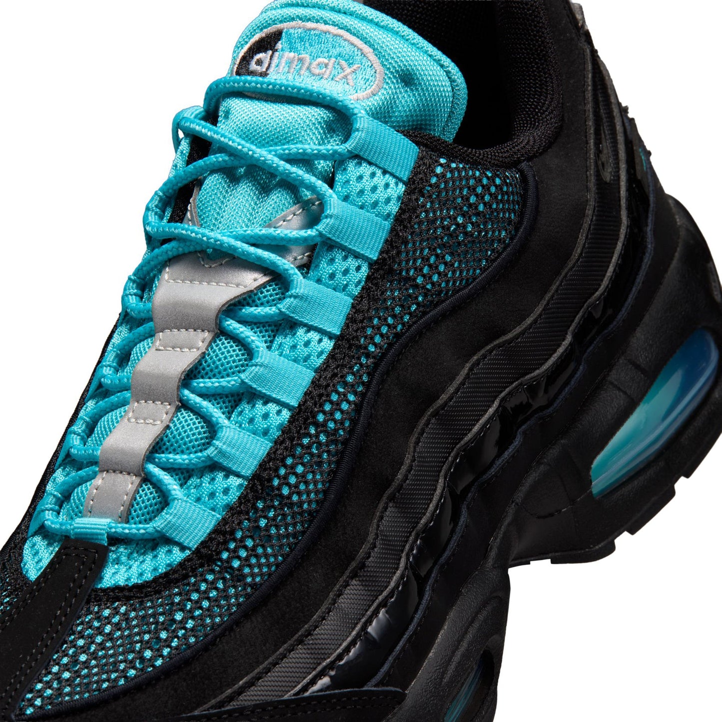 NIKE AIR MAX 95 BB QS / 001:BLACK/CHROME-GAMMA BLUE