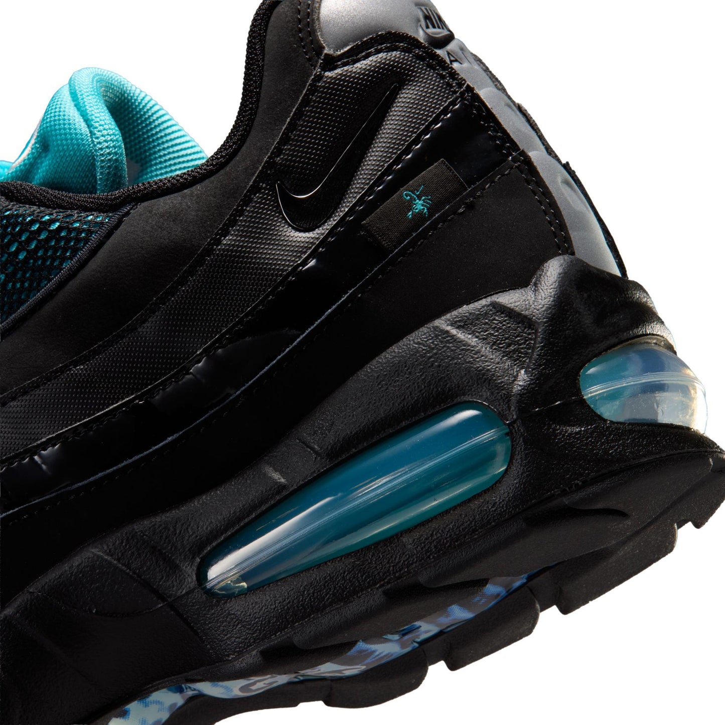 NIKE AIR MAX 95 BB QS / 001:BLACK/CHROME-GAMMA BLUE