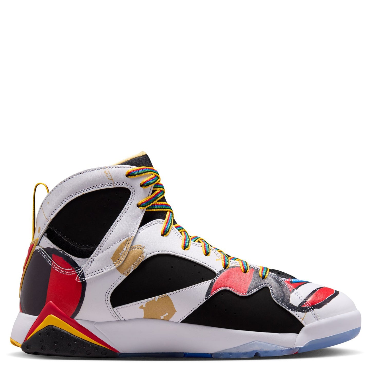 AIR JORDAN 7 RETRO BB / 100:WHITE/METALLIC GOLD-SPORT RED