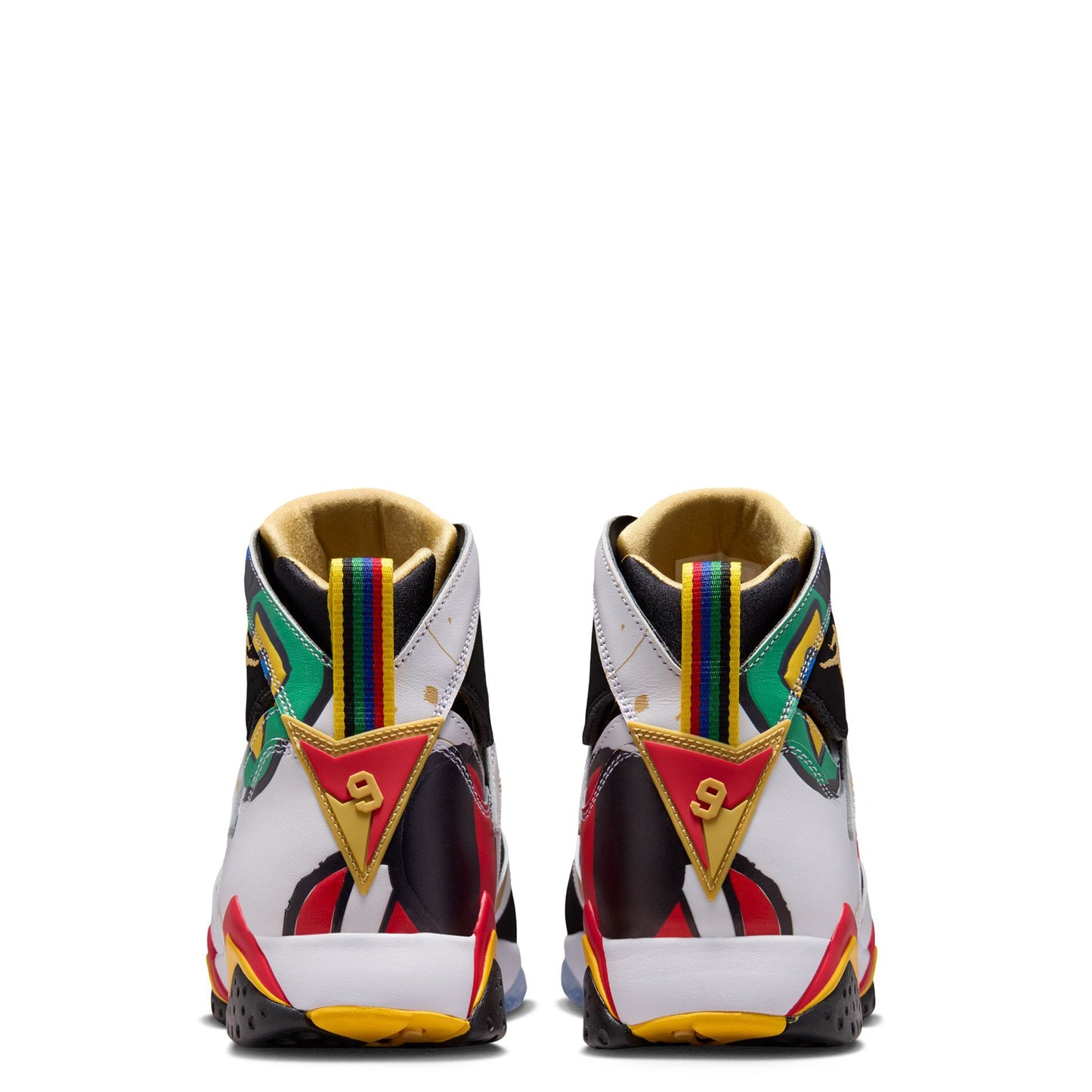 AIR JORDAN 7 RETRO BB / 100:WHITE/METALLIC GOLD-SPORT RED