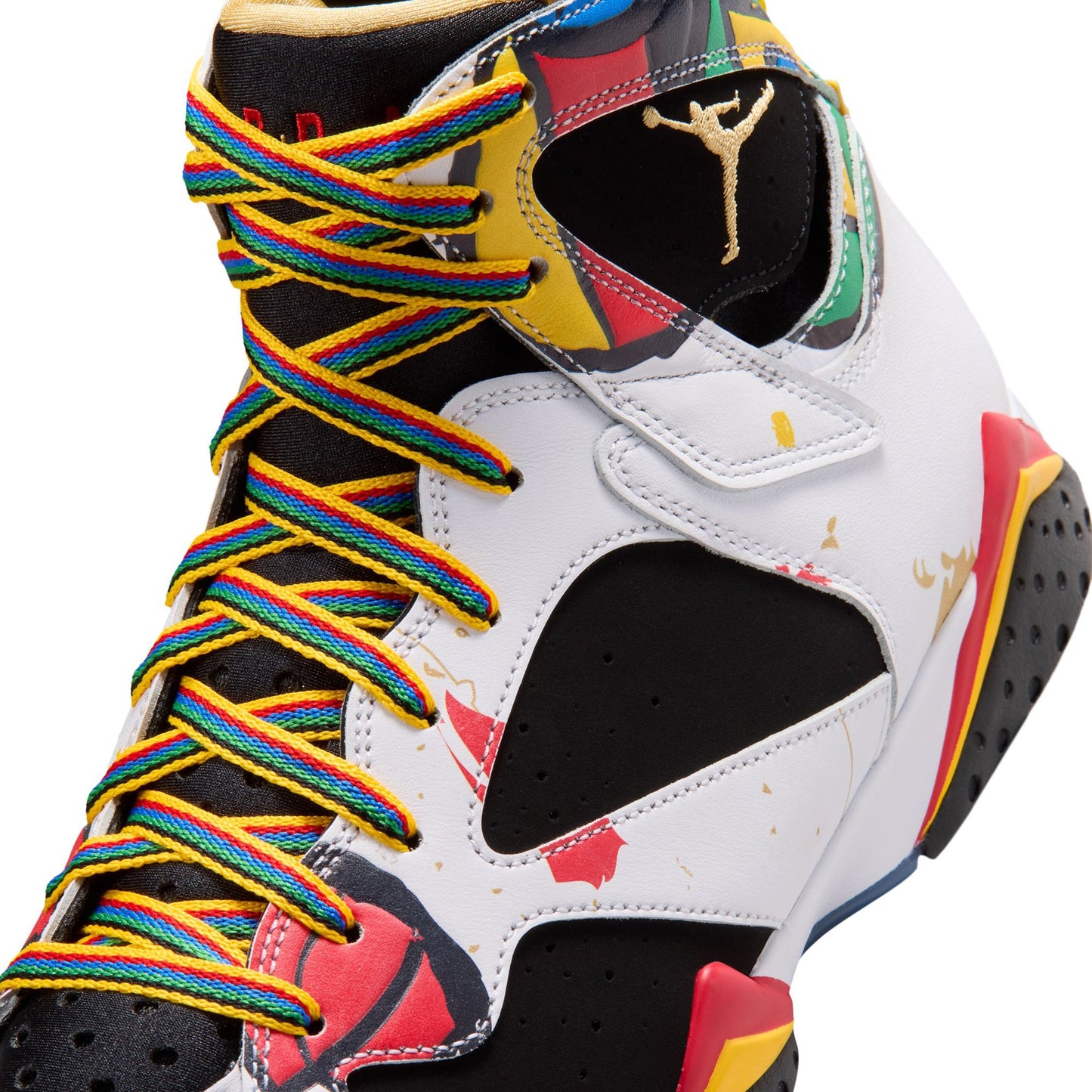 AIR JORDAN 7 RETRO BB / 100:WHITE/METALLIC GOLD-SPORT RED