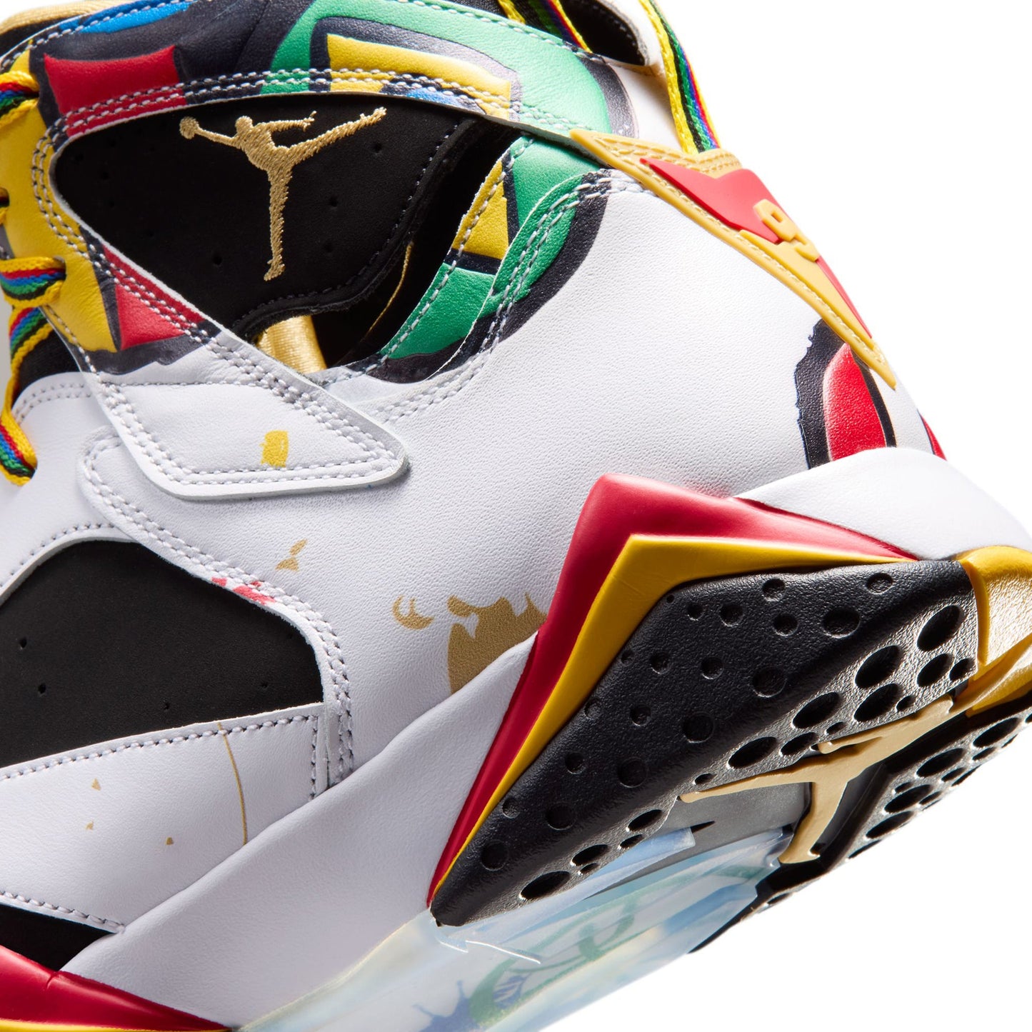 AIR JORDAN 7 RETRO BB / 100:WHITE/METALLIC GOLD-SPORT RED