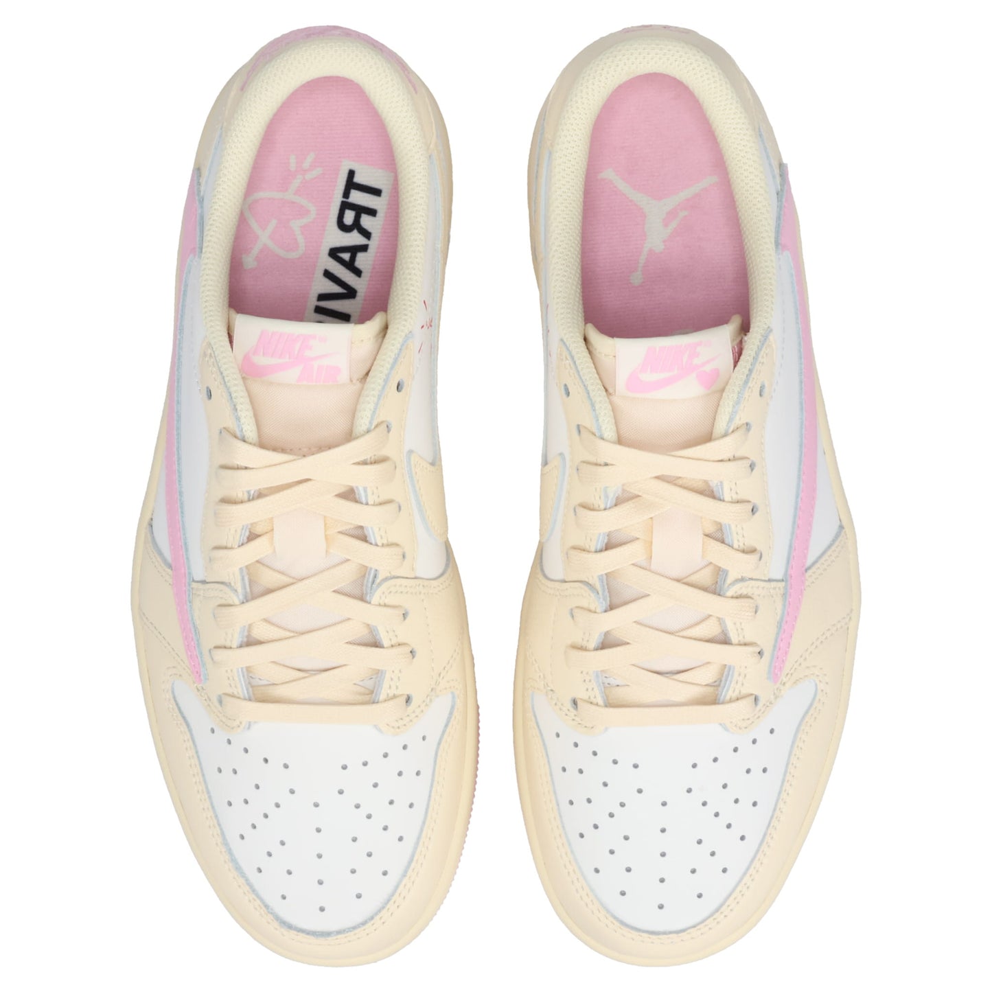AIR JORDAN 1 LOW OG SP / 100:MUSLIN/SHY PINK-SAIL