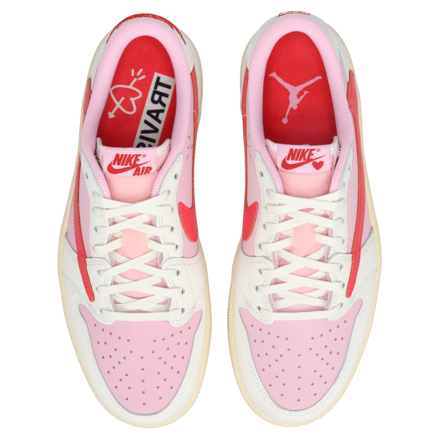 AIR JORDAN 1 LOW OG SP / 101:SAIL/TROPICAL PINK-SHY PINK