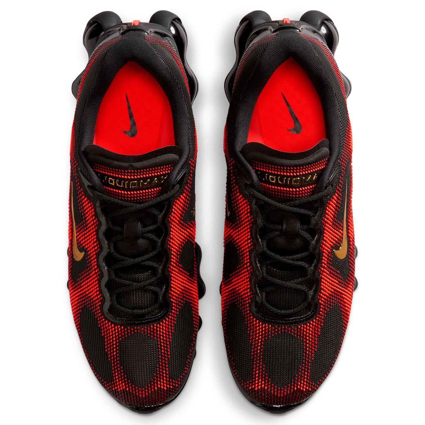 NIKE AIR LIQUID MAX / 002:BLACK/METALLIC GOLD-TEAM RED
