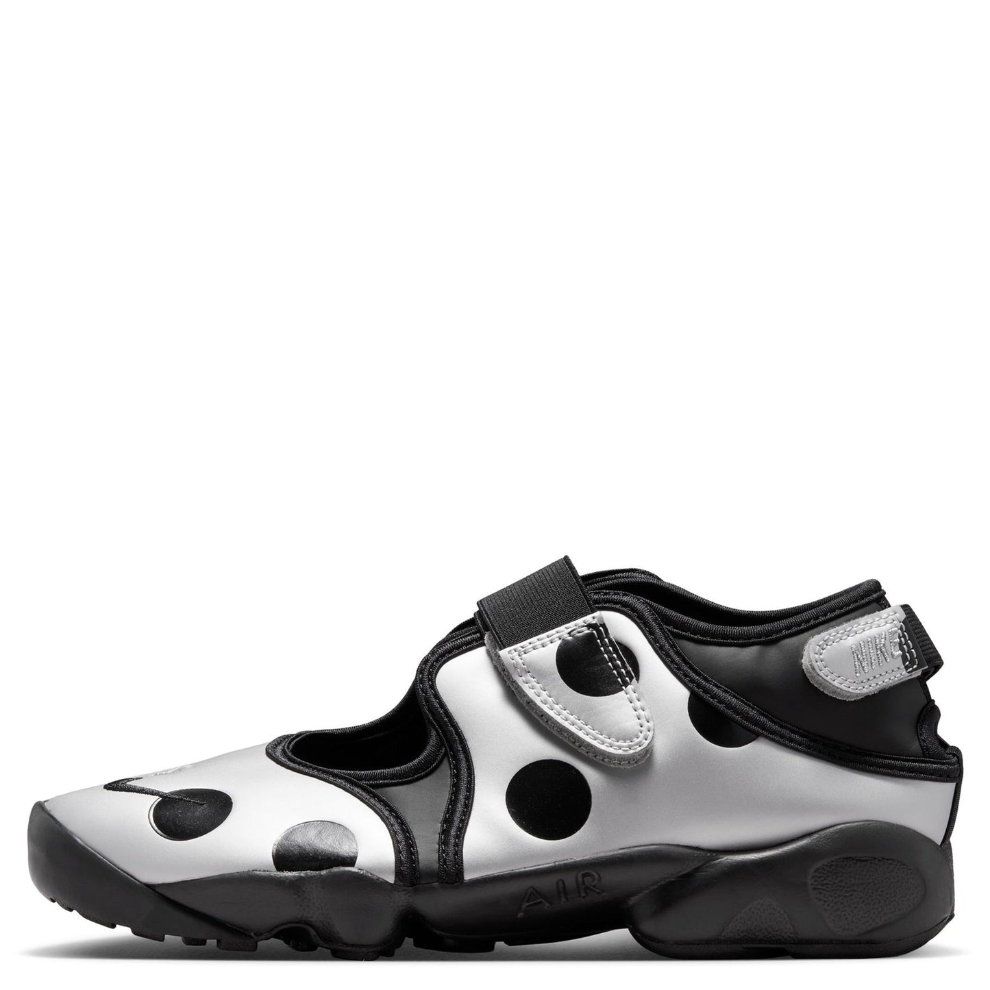 WMNS NIKE AIR RIFT / 001:BLACK/BLACK-METALLIC SILVER