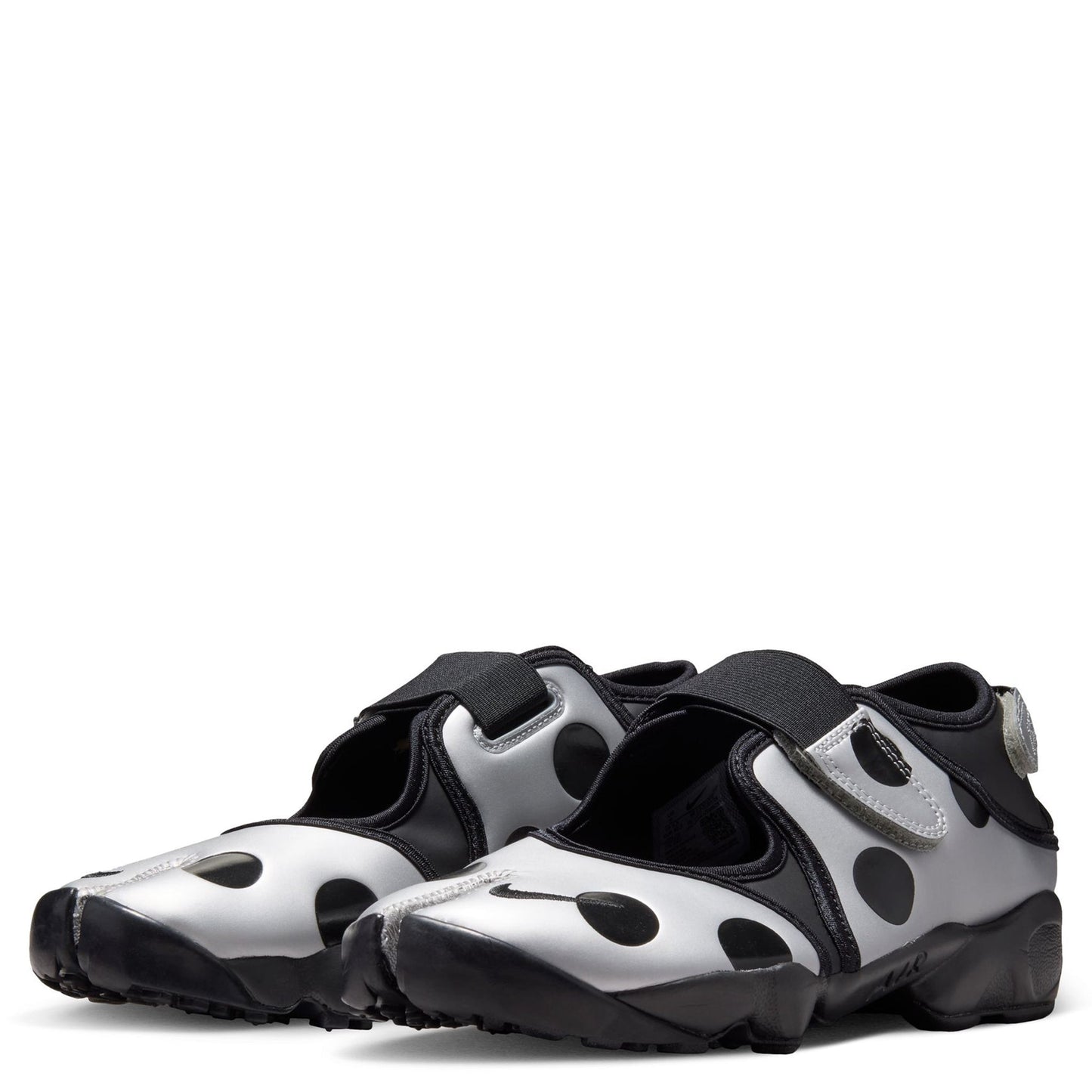 WMNS NIKE AIR RIFT / 001:BLACK/BLACK-METALLIC SILVER