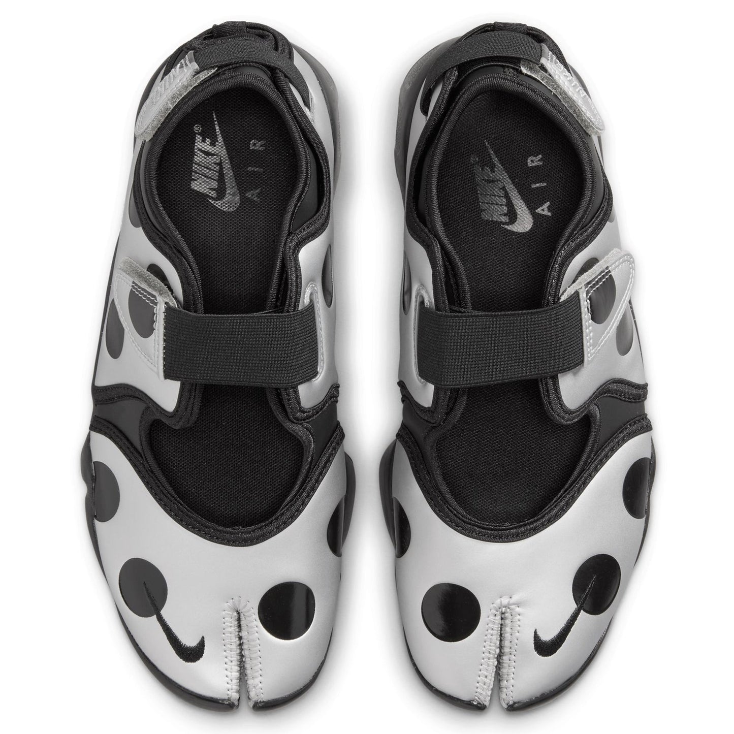 WMNS NIKE AIR RIFT / 001:BLACK/BLACK-METALLIC SILVER