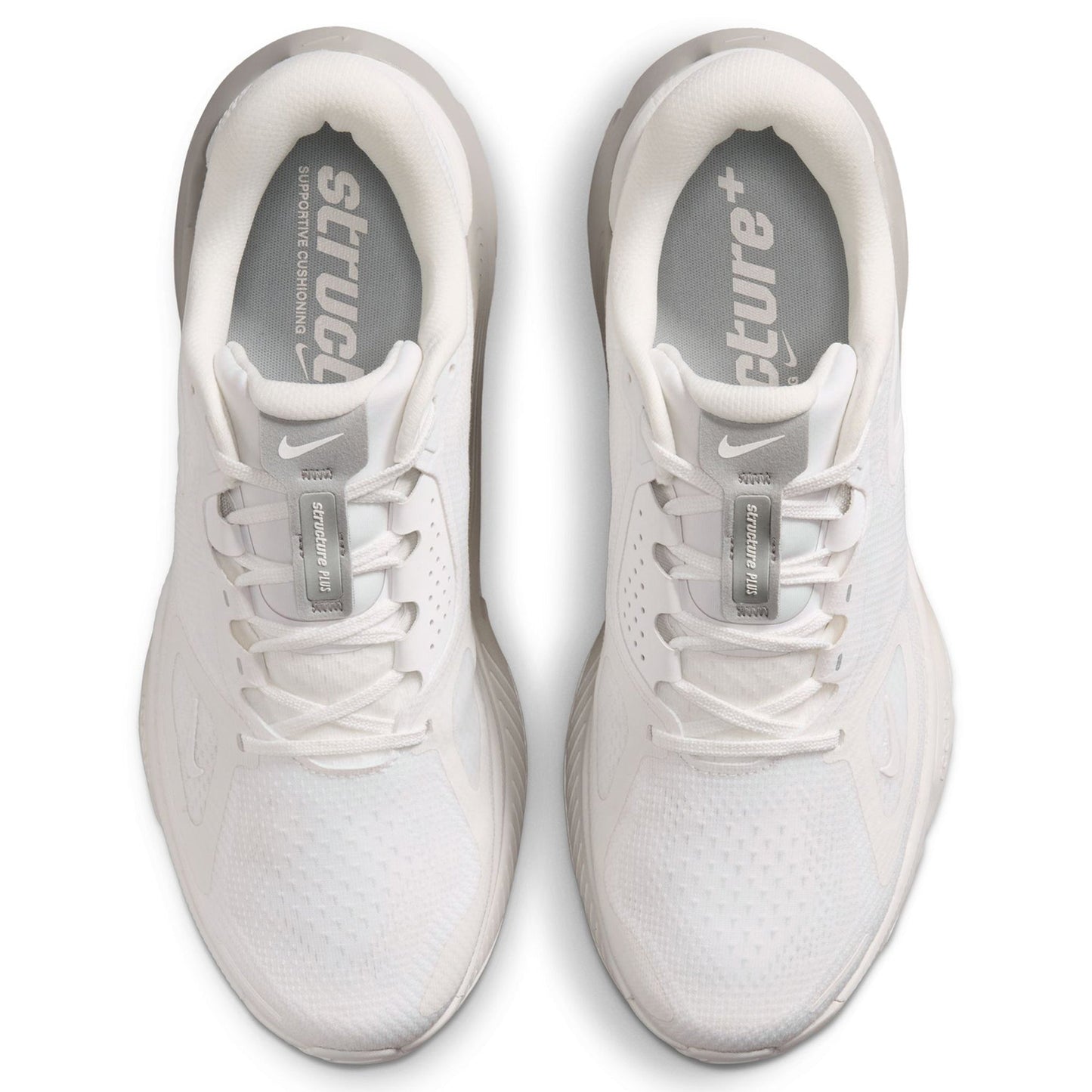 NIKE STRUCTURE PLUS QS / 100:SUMMIT WHITE/CEMENT GREY