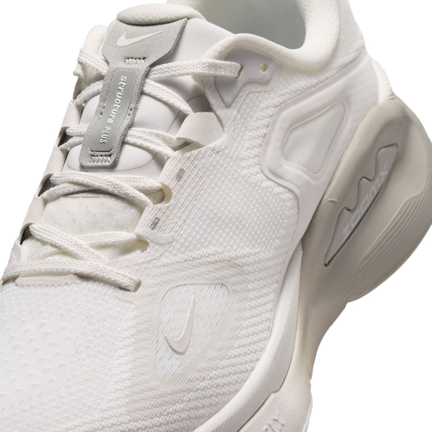 NIKE STRUCTURE PLUS QS / 100:SUMMIT WHITE/CEMENT GREY