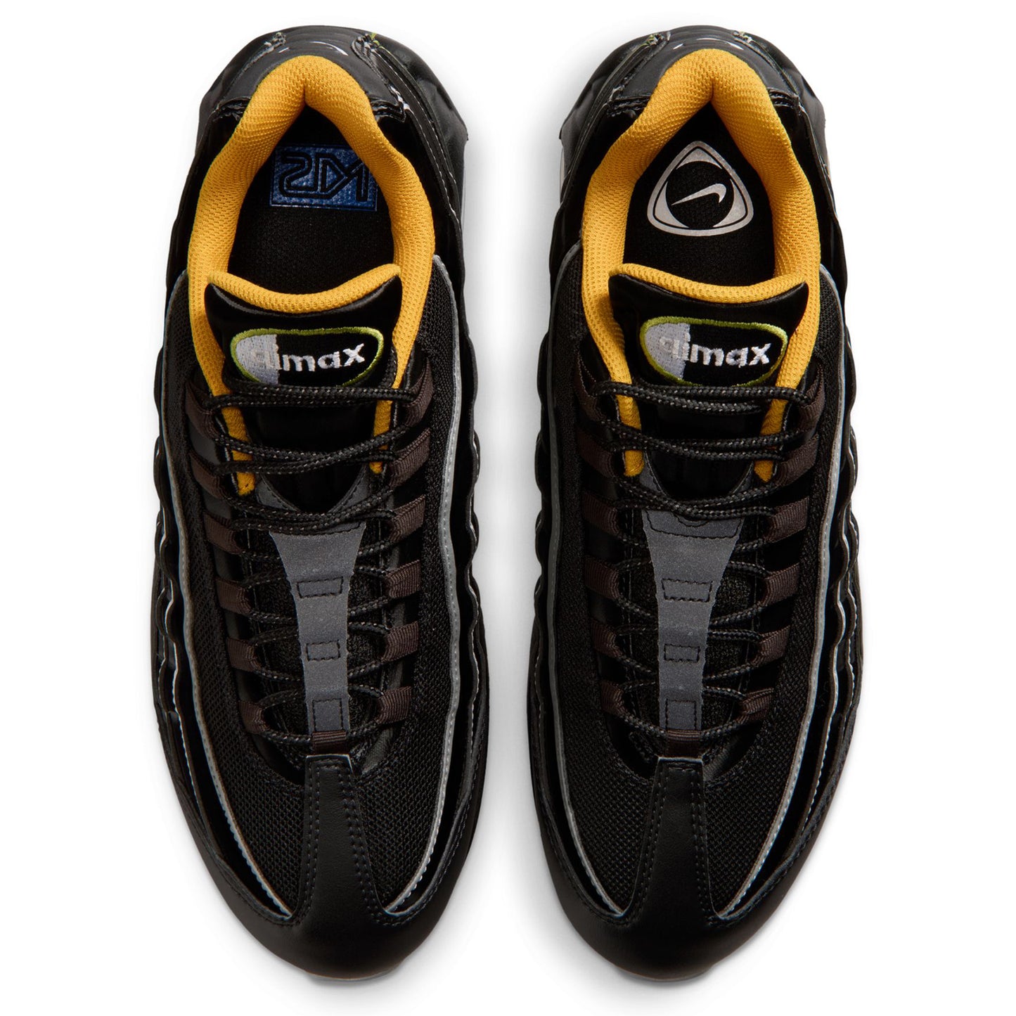 NIKE AIR MAX 95 BIG BUBBLE SE / 010:BLACK/WHITE-GOLD LEAF-PEAR