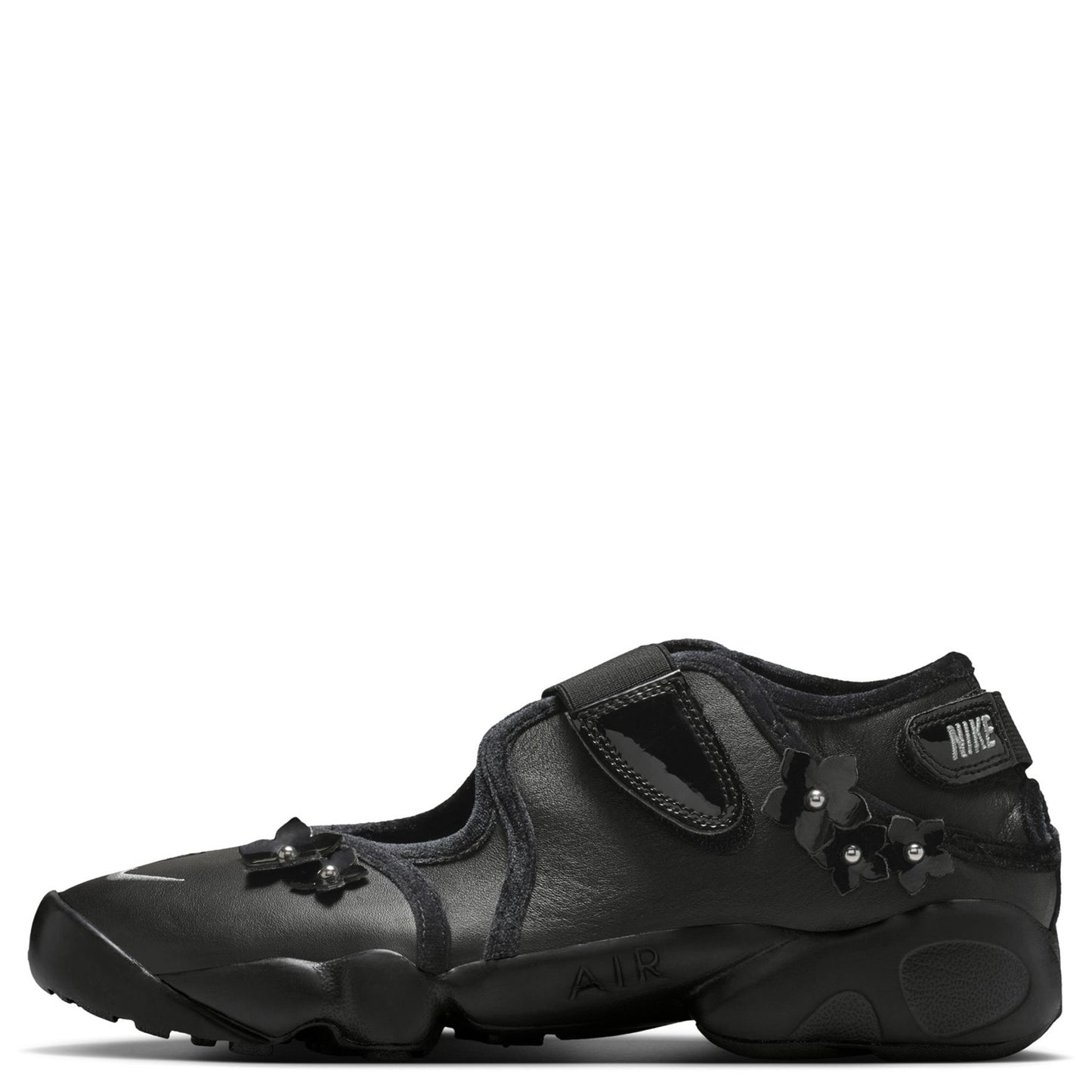 WMNS NIKE AIR RIFT FLRT / 001:BLACK/METALLIC SILVER