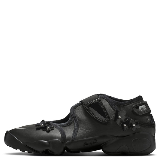 WMNS NIKE AIR RIFT FLRT / 001:BLACK/METALLIC SILVER
