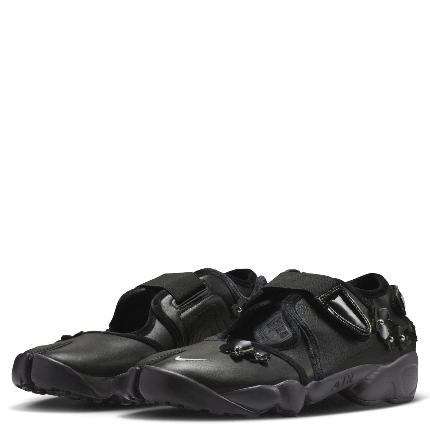 WMNS NIKE AIR RIFT FLRT / 001:BLACK/METALLIC SILVER