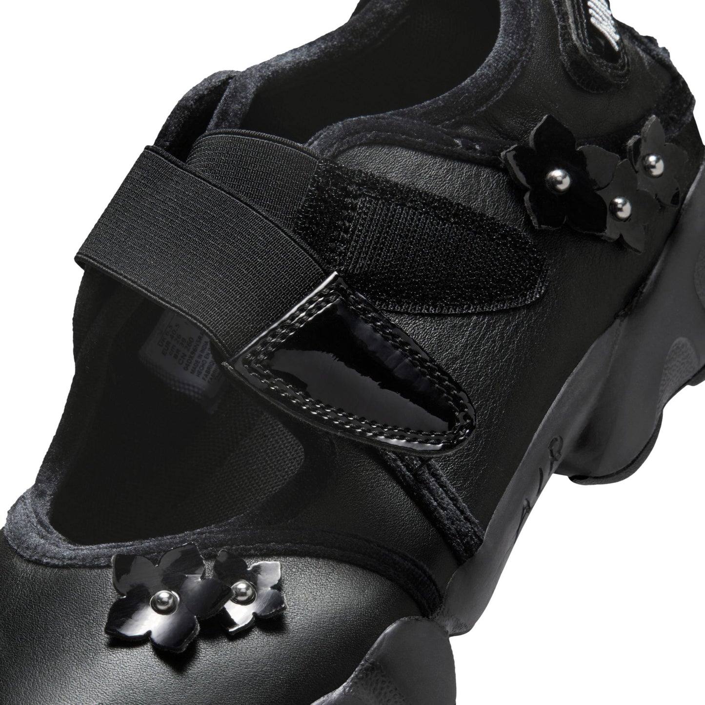 WMNS NIKE AIR RIFT FLRT / 001:BLACK/METALLIC SILVER