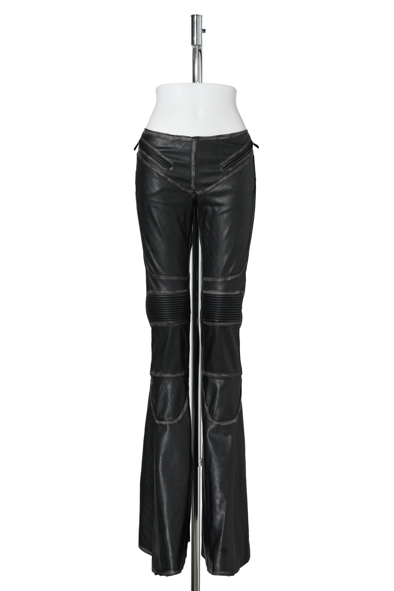 MUTANT BIKER PANTS / BLACK WASHED