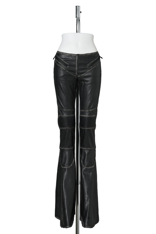 MUTANT BIKER PANTS / BLACK WASHED