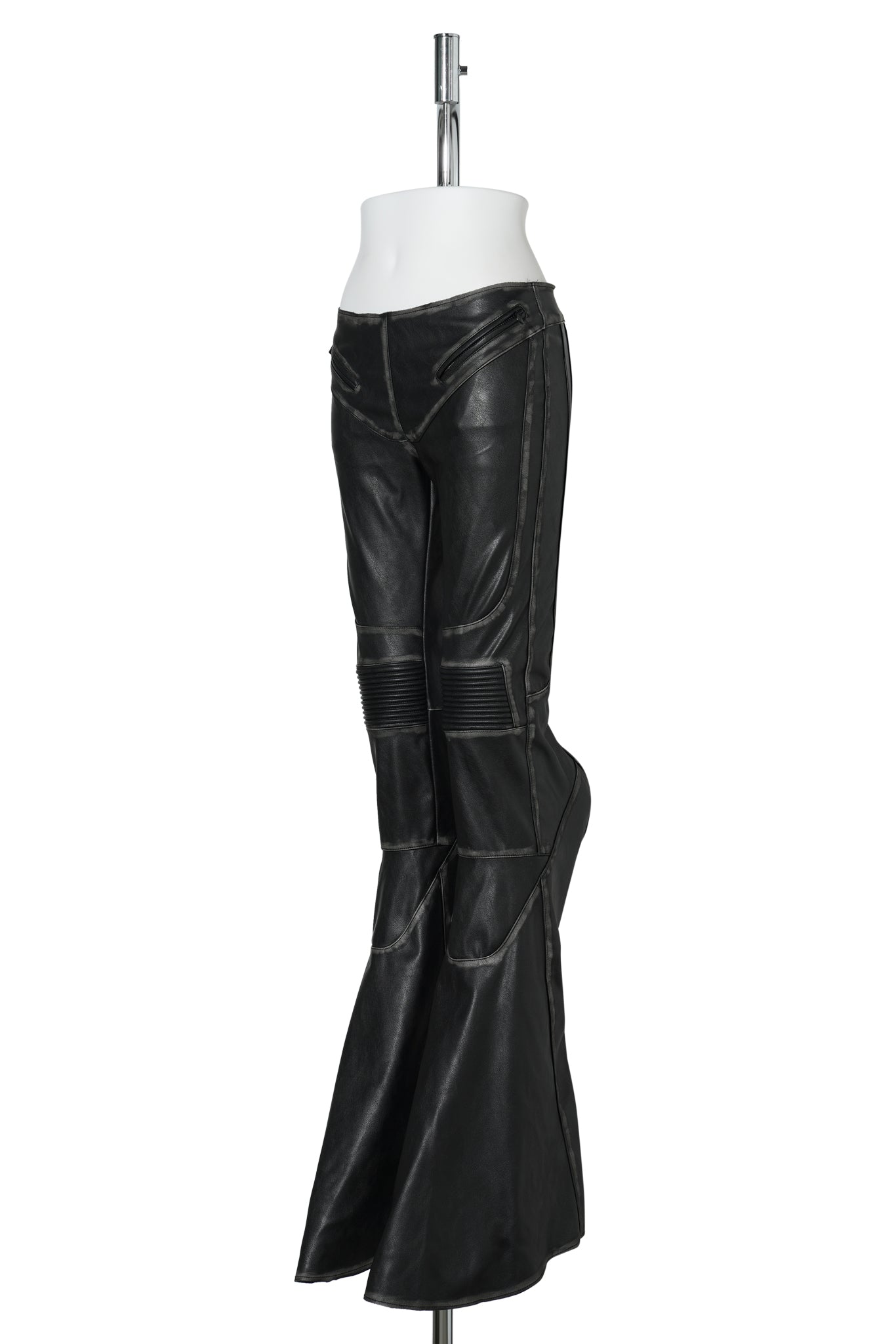 MUTANT BIKER PANTS / BLACK WASHED