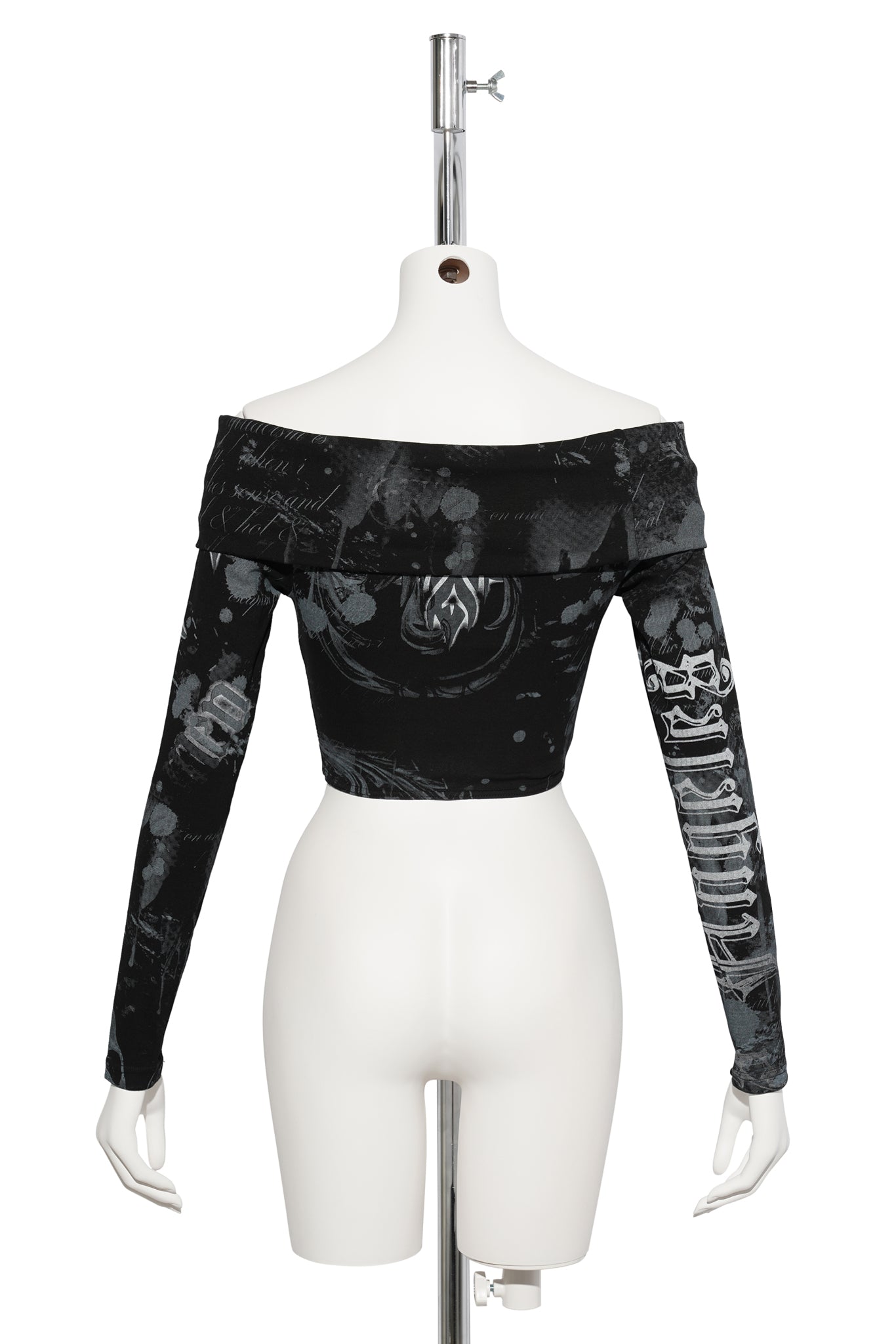 OFFSHOULDER TOP / BLACK